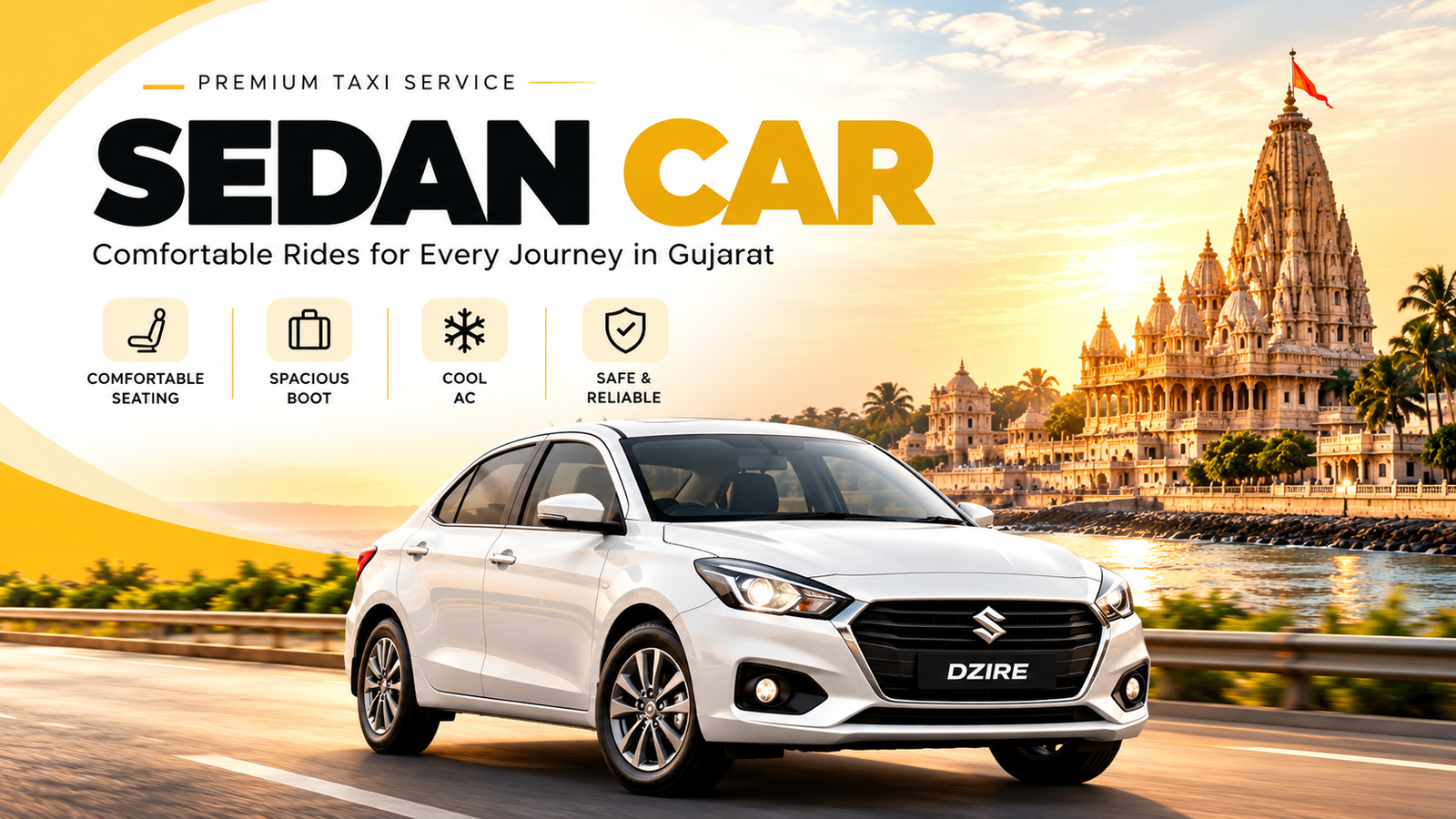 Executive Sedan Dzire Aura taxi